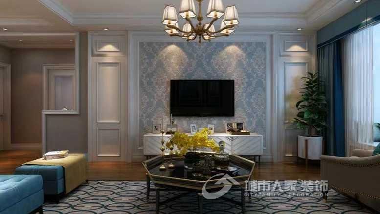 案例分享||宝能城127㎡||简约美式风格