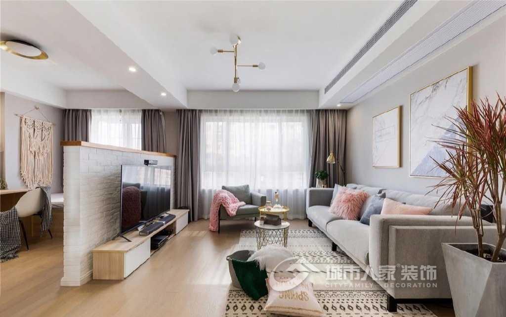 明月兰亭97北欧风格