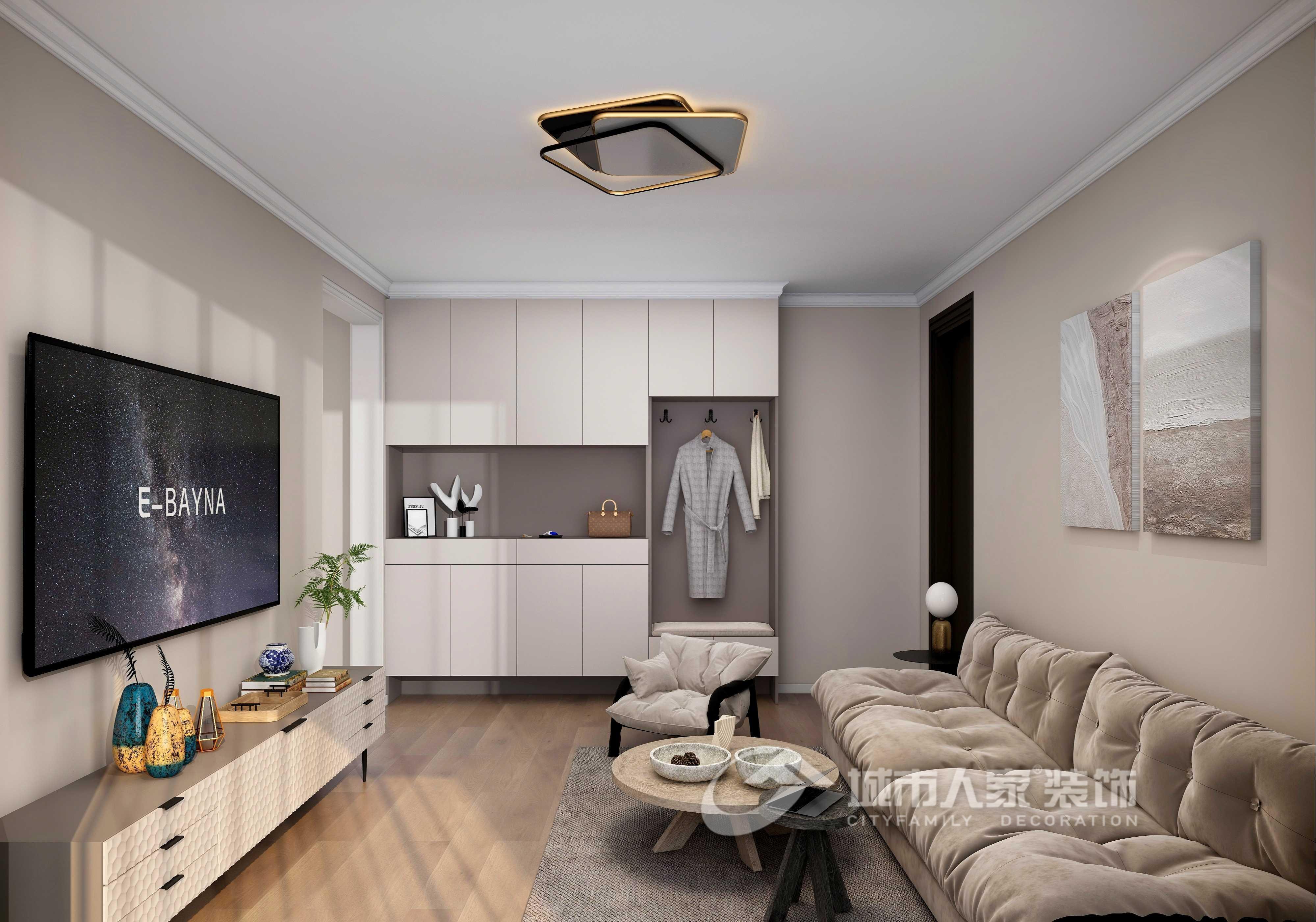 吉祥苑小区65㎡现代简约